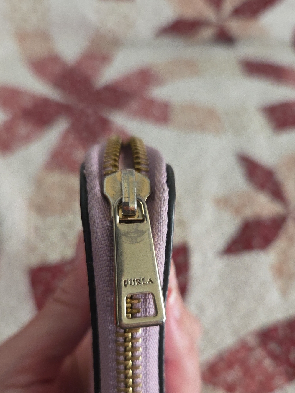 Furla Pink Zip-Around Leather Wallet - Picture 11 of 11